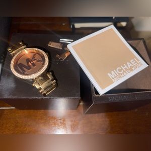 MK Rosegold Watch